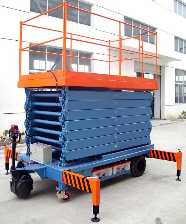 营口助力行走剪叉式高空作业平台
